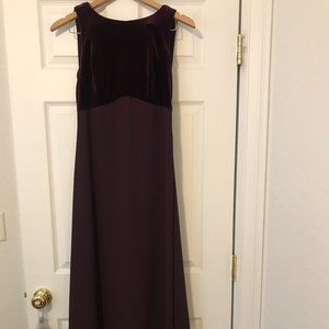 Vintage Scoop Back Empire Waist Dress